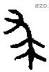 裘 Bronze characters