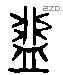 饛 Liushutong characters