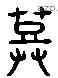 豐 Liushutong characters