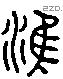 邕 Liushutong characters