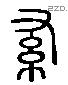 稀 Liushutong characters