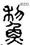 鱺 Liushutong characters