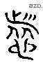 圖 Liushutong characters