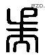 吴 Liushutong characters