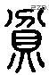 貧 Liushutong characters