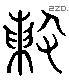 陳 Liushutong characters