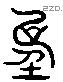 嚚 Liushutong characters