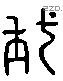 璠 Liushutong characters