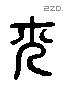 元 Liushutong characters