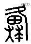 原 Liushutong characters