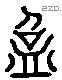 盄 Liushutong characters