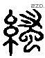 繅 Liushutong characters