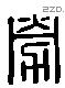 劳 Liushutong characters