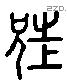 兄 Liushutong characters