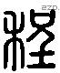 程 Liushutong characters