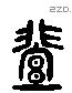 登 Liushutong characters