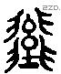 登 Liushutong characters