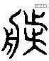 滕 Liushutong characters