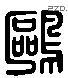 鸥 Liushutong characters