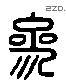 参 Liushutong characters