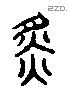 燂 Liushutong characters