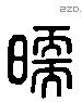 煖 Liushutong characters