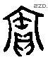 寶 Liushutong characters