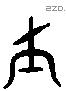 友 Liushutong characters