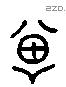 冀 Liushutong characters