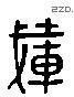 載 Liushutong characters