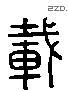 載 Liushutong characters