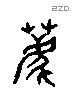 薦 Liushutong characters