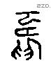 客 Liushutong characters