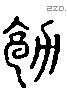 勀 Liushutong characters