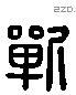 祈 Liushutong characters