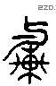 輿 Liushutong characters