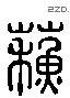 苏 Liushutong characters