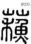 苏 Liushutong characters