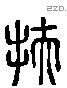 扶 Liushutong characters