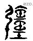 疆 Liushutong characters