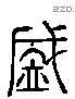 盛 Liushutong characters