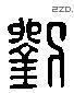 刘 Liushutong characters