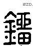 刘 Liushutong characters