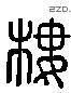 樓 Liushutong characters