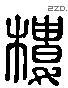 樓 Liushutong characters