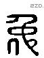 仲 Liushutong characters