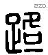 路 Liushutong characters