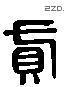 貸 Liushutong characters