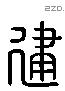 建 Liushutong characters