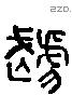 虣 Liushutong characters